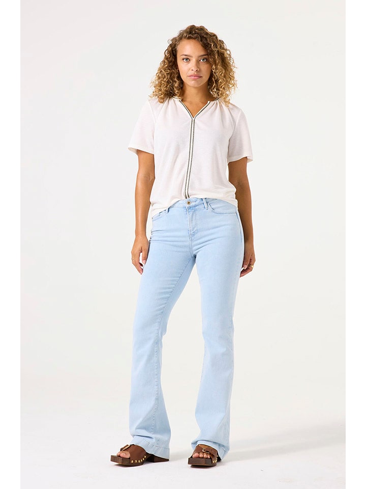 Garcia Koszulka w kolorze białym rozmiar: L