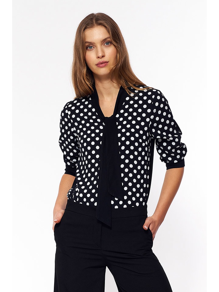 Nife Bluzka w kolorze czarno-białym rozmiar: 44