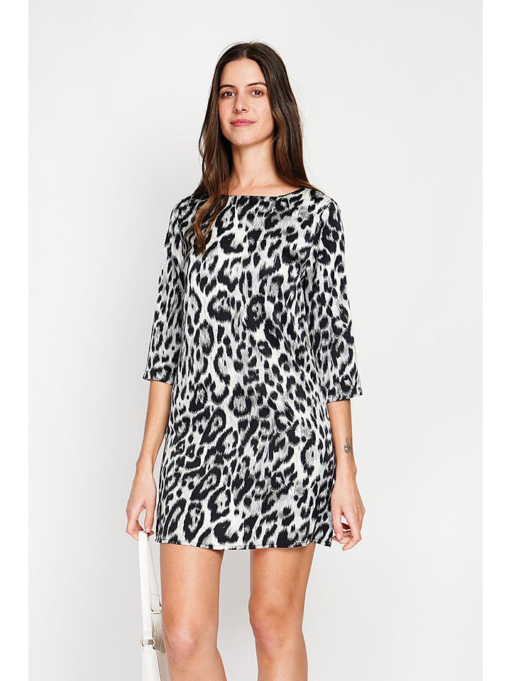 William de Faye Sukienka w kolorze czarno-białym rozmiar: 40