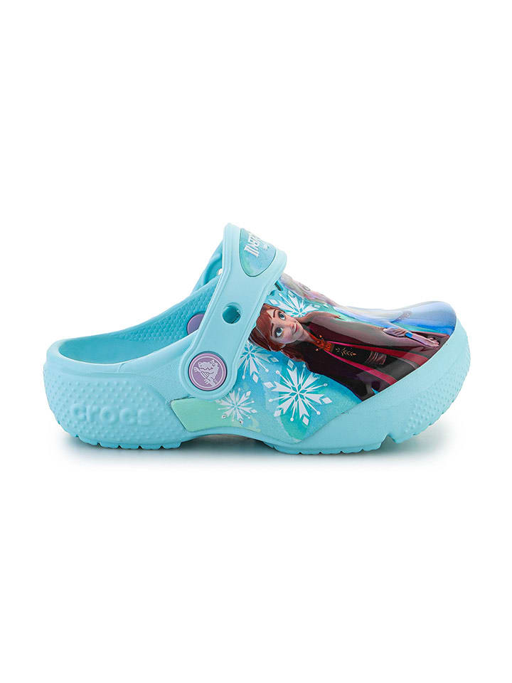 Crocs Chodaki "Disney Frozen" w kolorze błękitnym rozmiar: 20/21