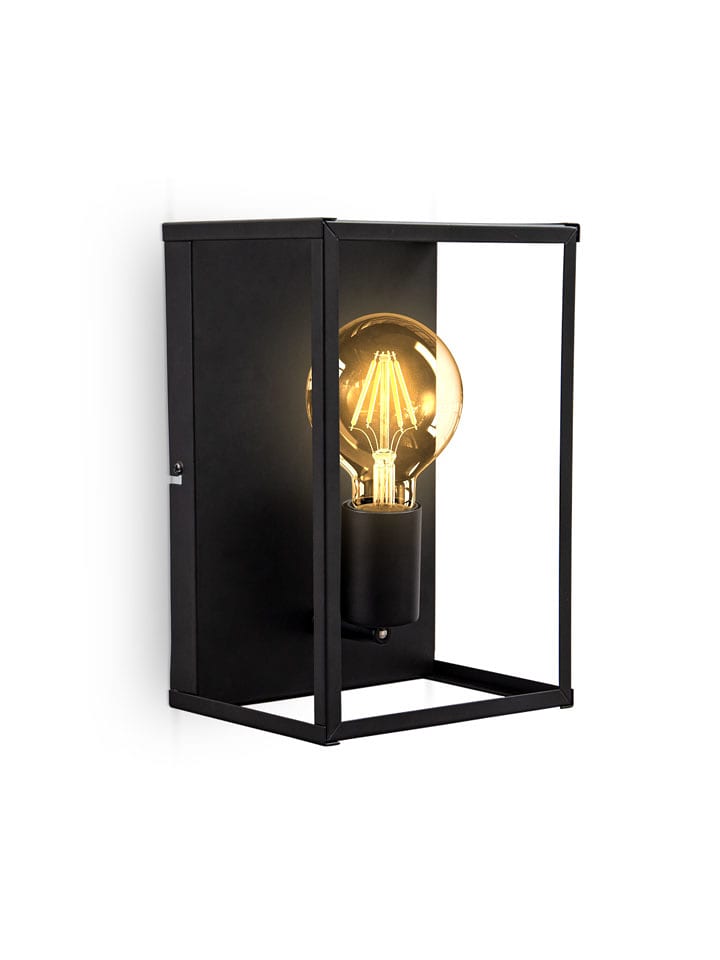 Briloner Lampa ścienna w kolorze czarnym - 26,2 x 17,2 x 14 cm rozmiar: onesize