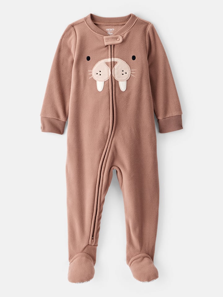 carter's Śpioszki w kolorze jasnobrązowym rozmiar: 86/92