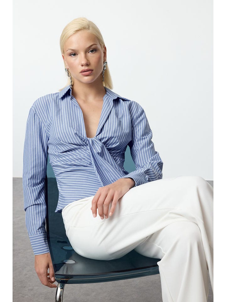 trendyol Koszula w kolorze błękitnym rozmiar: 36