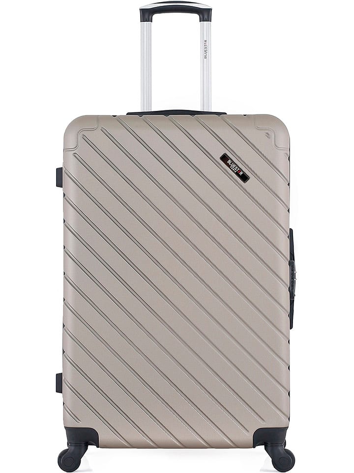 BlueStar Walizka "Cite" w kolorze beżowym - 47 x 75 x 29 cm rozmiar: onesize