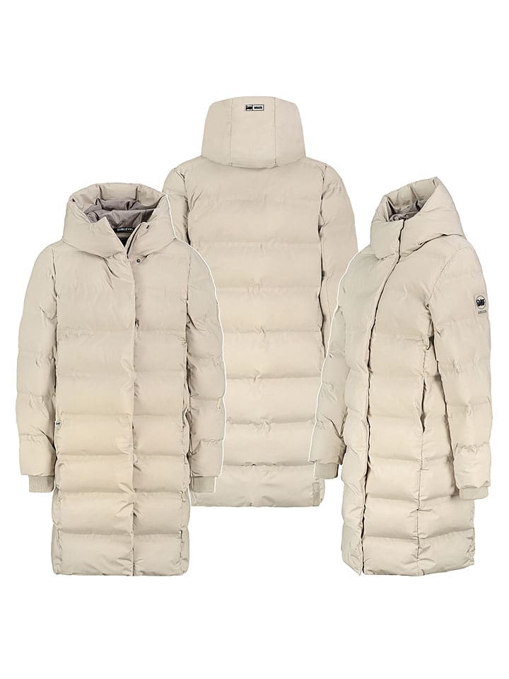 Sublevel Płaszcz zimowy w kolorze beżowym rozmiar: XL