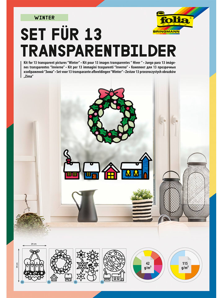 folia PAPER Arkusze do przezroczystych obrazków (8 szt.) rozmiar: onesize