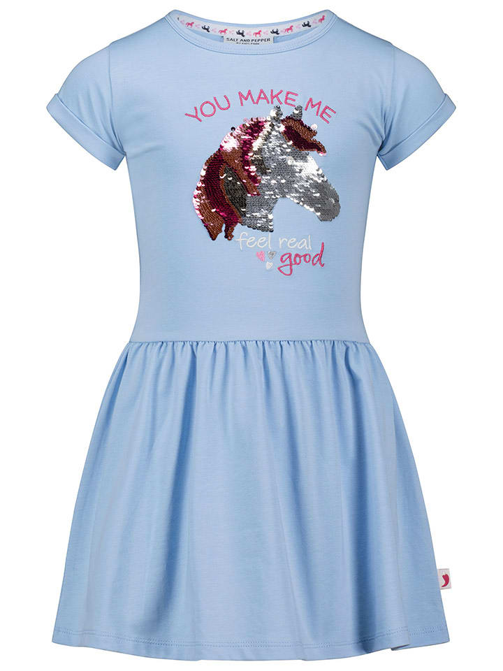 Salt and Pepper Sukienka w kolorze błękitnym rozmiar: 122