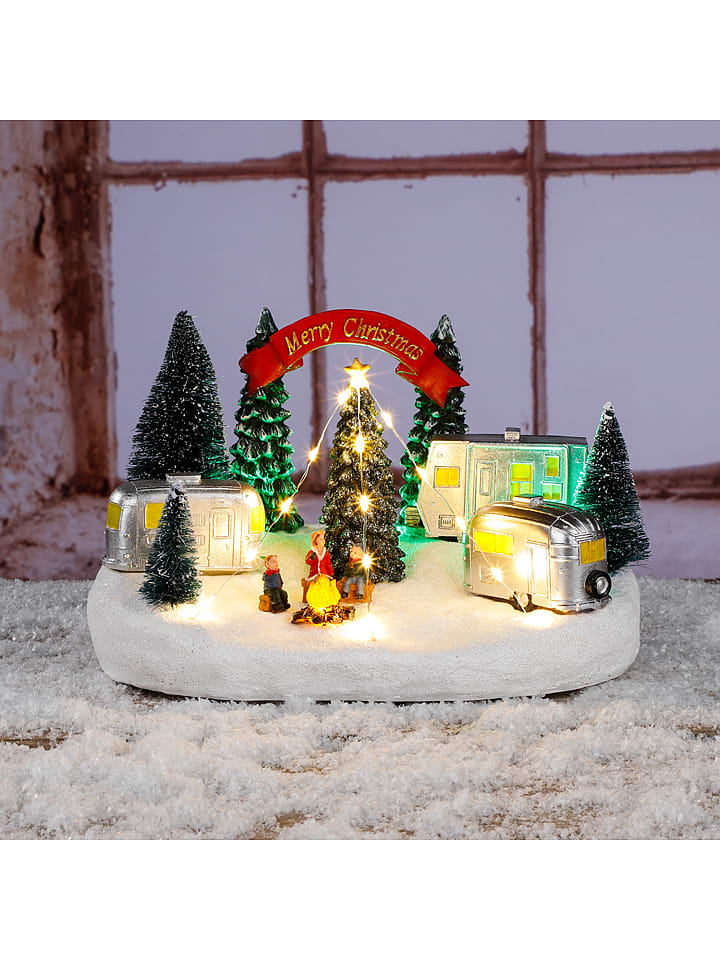 Profiline Dekoracyjna lampa LED "Christmas Trailer" w kolorze ciepłej bieli rozmiar: onesize