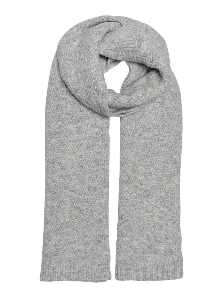 ONLY Szal w kolorze jasnoszarym rozmiar: onesize