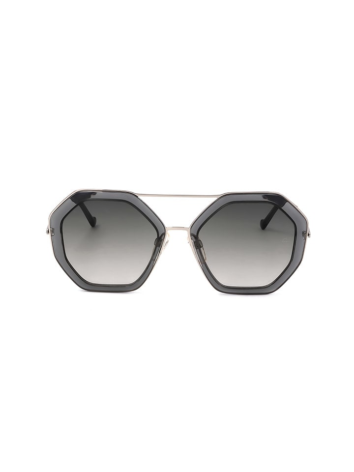 Ana Hickmann Damskie okulary przeciwsłoneczne w kolorze czarnym rozmiar: 53