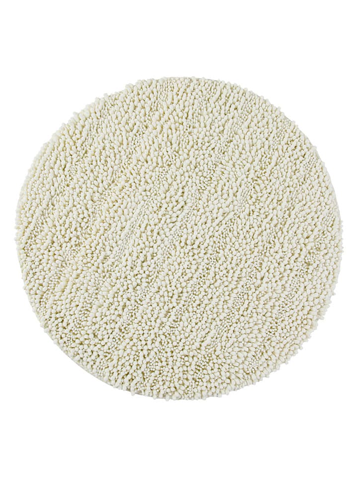 Wecon Home Dywanik łazienkowy "Basics Benno" w kolorze kremowym rozmiar: 80 cm