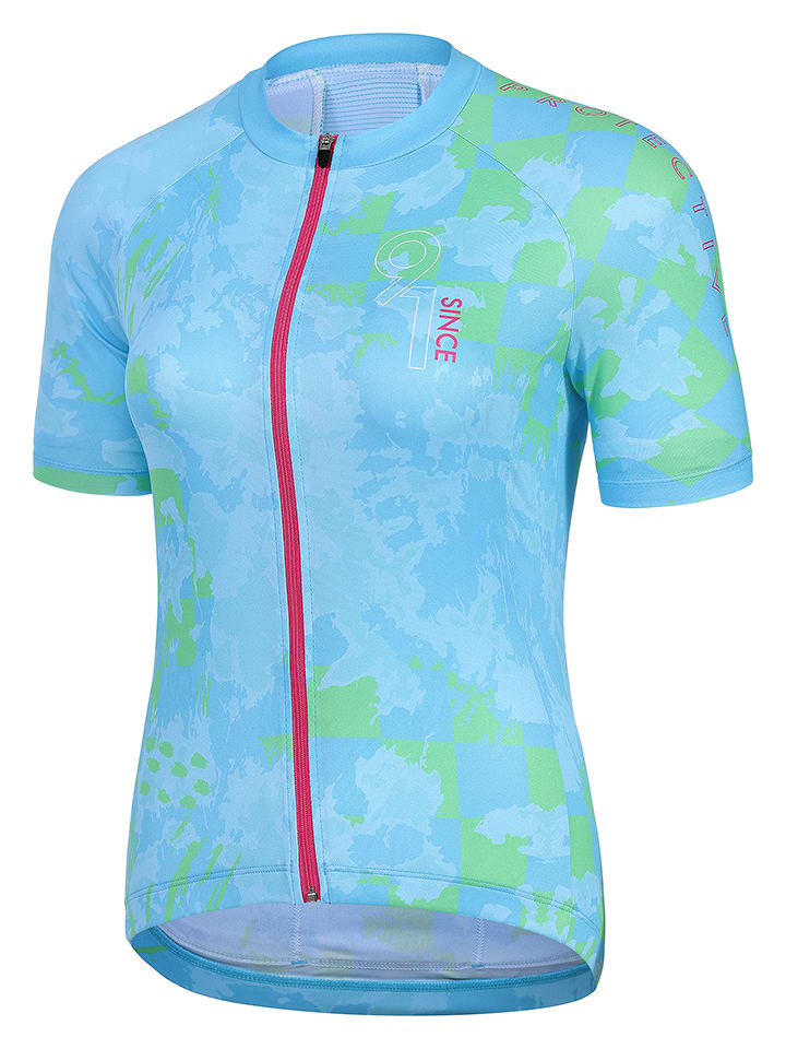 Protective Koszulka kolarska "Blueberry" w kolorze błękitnym rozmiar: 38
