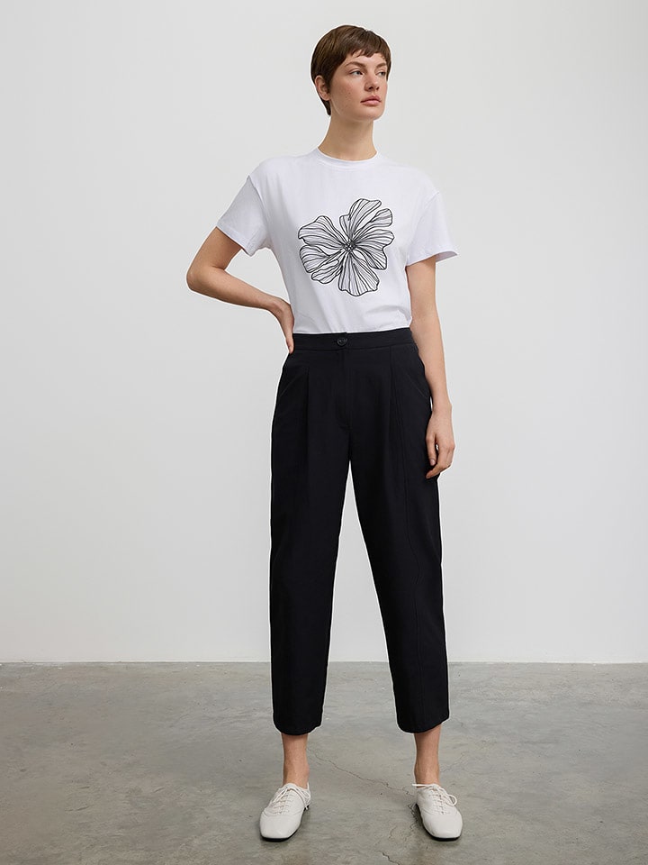 BGN Spodnie w kolorze czarnym rozmiar: 36