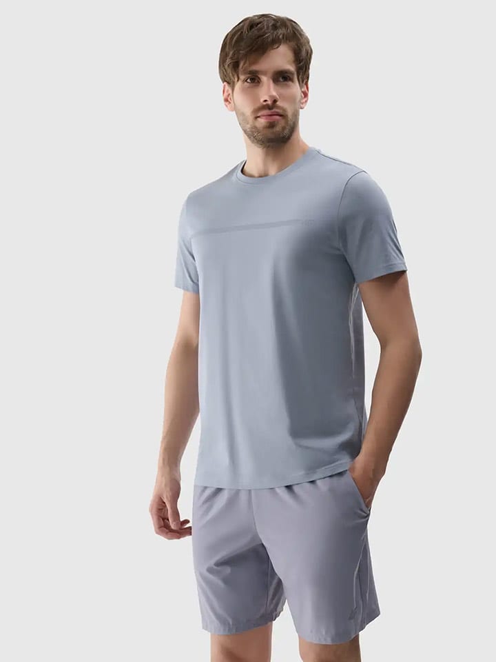 4F Koszulka w kolorze błękitnym rozmiar: XL