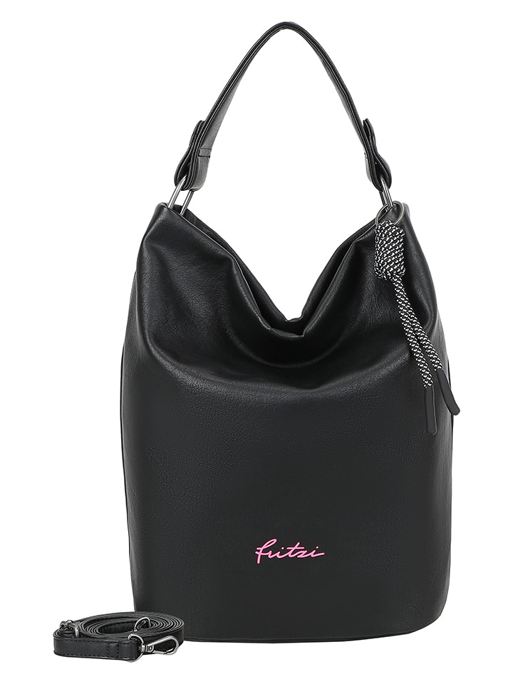 Fritzi aus Preußen Torebka "Hobo Lou" w kolorze czarnym - 27 x 37 x 17 cm rozmiar: onesize