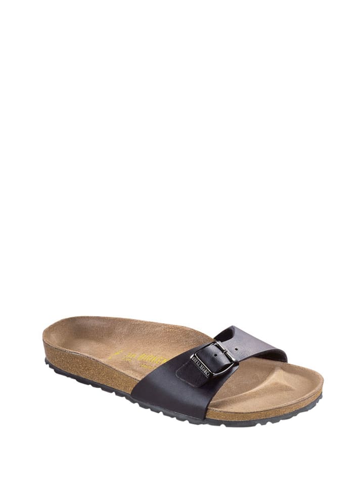 Birkenstock Klapki "Madrid" w kolorze czarnym rozmiar: 37