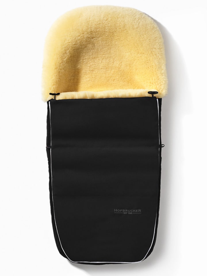 Hofbrucker Śpiworek "Polaris" w kolorze czarnym - 105 x 40 cm rozmiar: onesize