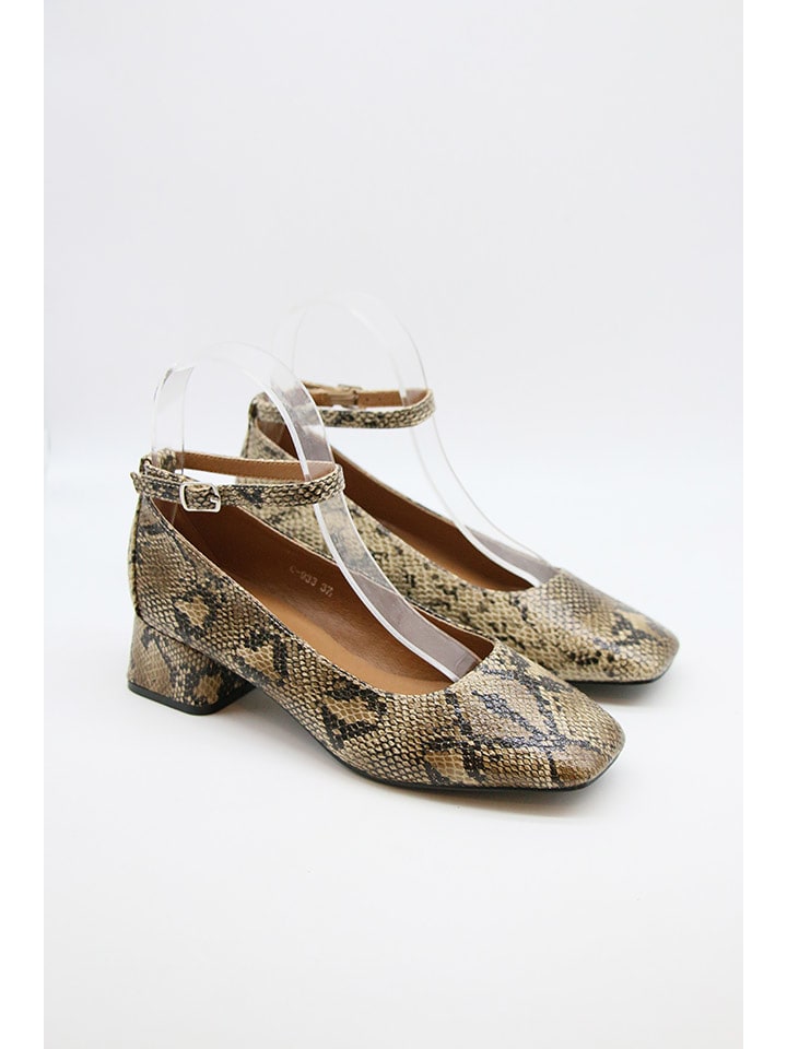 Bellucci Czółenka w kolorze zielonym rozmiar: 37