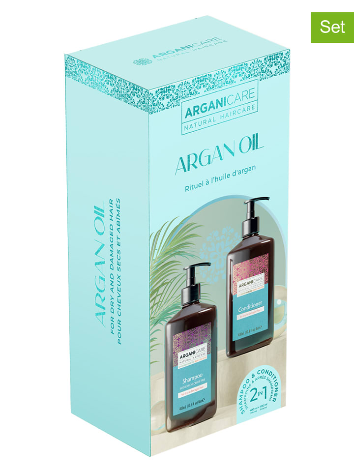Argani Care 2-częściowy zestaw do włosów "Duo Box - Argan" rozmiar: onesize