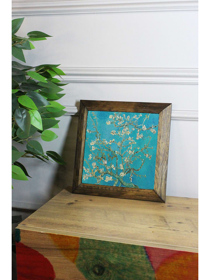 Wallity Druk artystyczny na kamieniu w ramce - 26 x 26 cm rozmiar: onesize