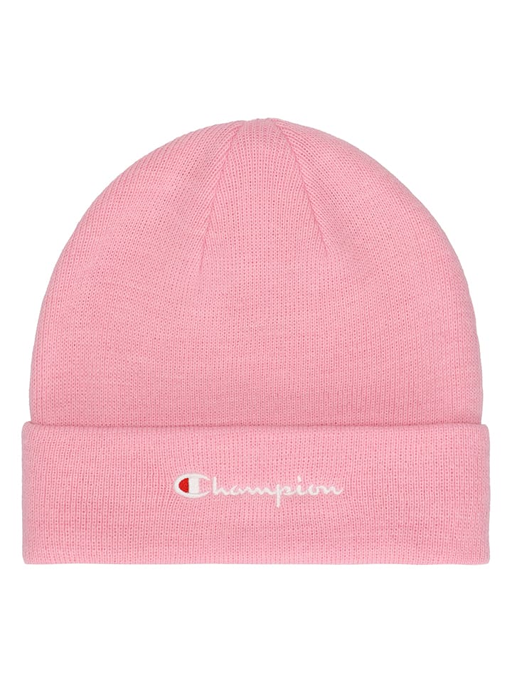 Champion Czapka beanie w kolorze jasnoróżowym rozmiar: onesize