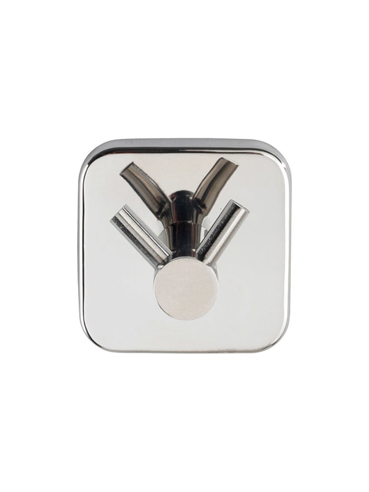 Wenko Wieszak ścienny w kolorze srebrnym rozmiar: onesize