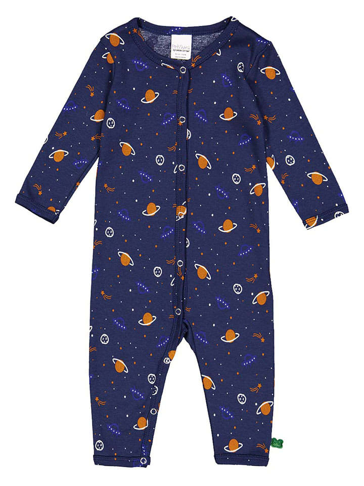 Fred´s World by GREEN COTTON Rampers "Galaxy" w kolorze granatowym rozmiar: 98