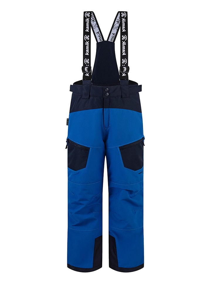 Kamik Spodnie narciarskie "Mars" w kolorze niebieskim rozmiar: 152