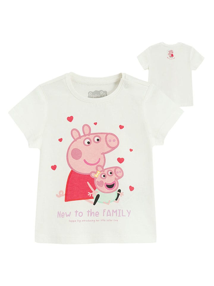 COOL CLUB Koszulka w kolorze białym rozmiar: 86