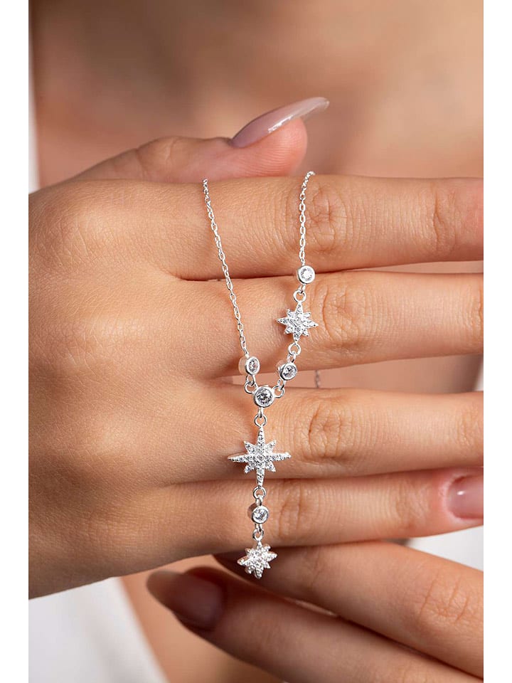 Lodie Silver Srebrny naszyjnik z elementem ozdobnym rozmiar: onesize