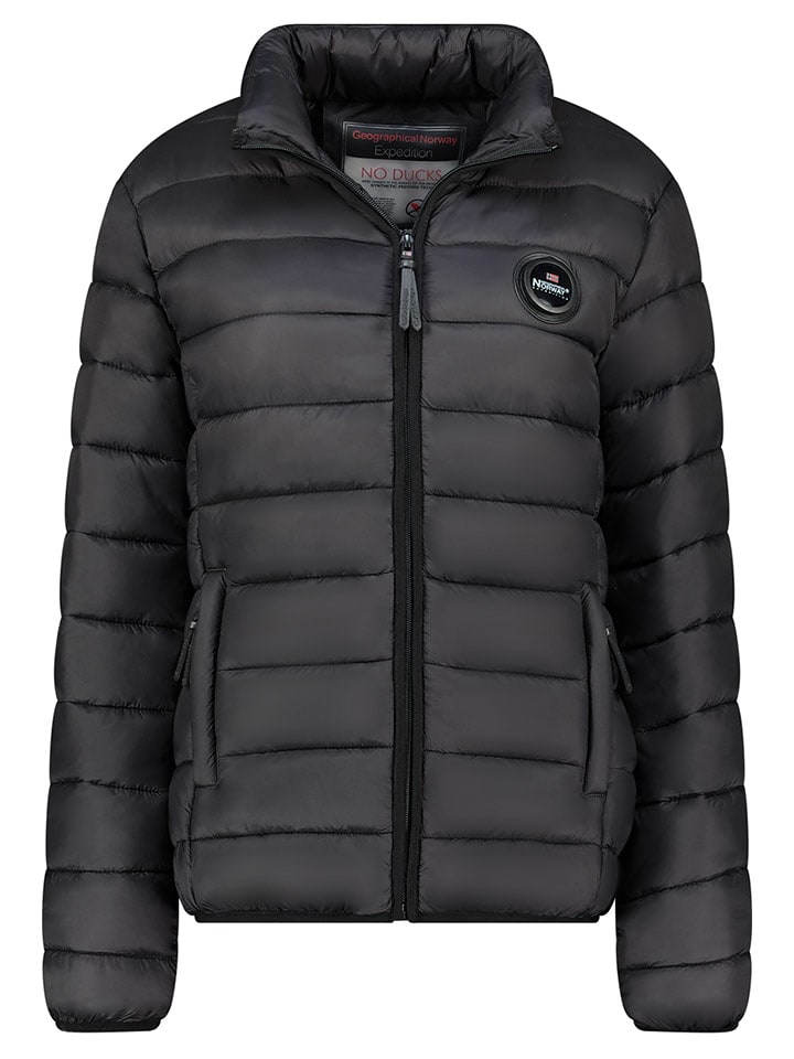 Geographical Norway Kurtka pikowana "Atikahadge" w kolorze czarnym rozmiar: M