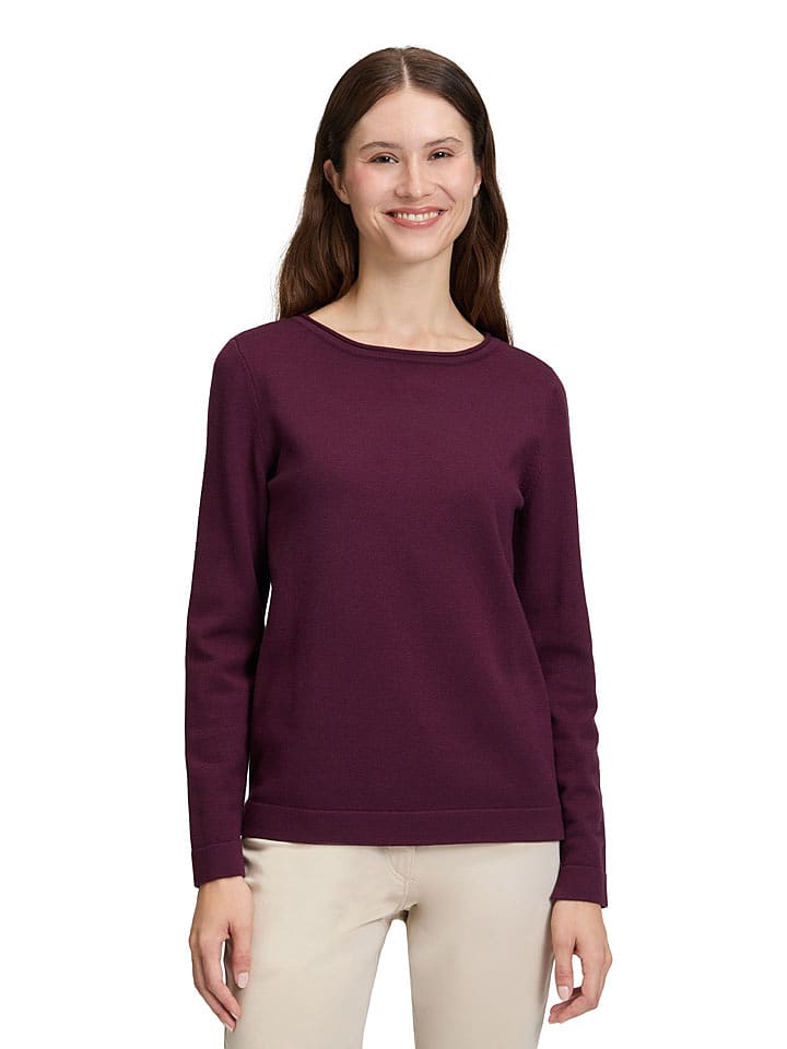 Betty Barclay Sweter w kolorze ciemnofioletowym rozmiar: 46