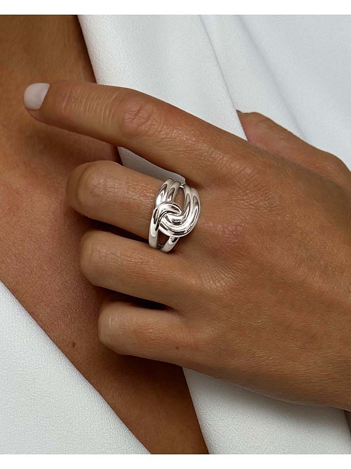 Eclat d'Argent Srebrny pierścionek rozmiar: 52