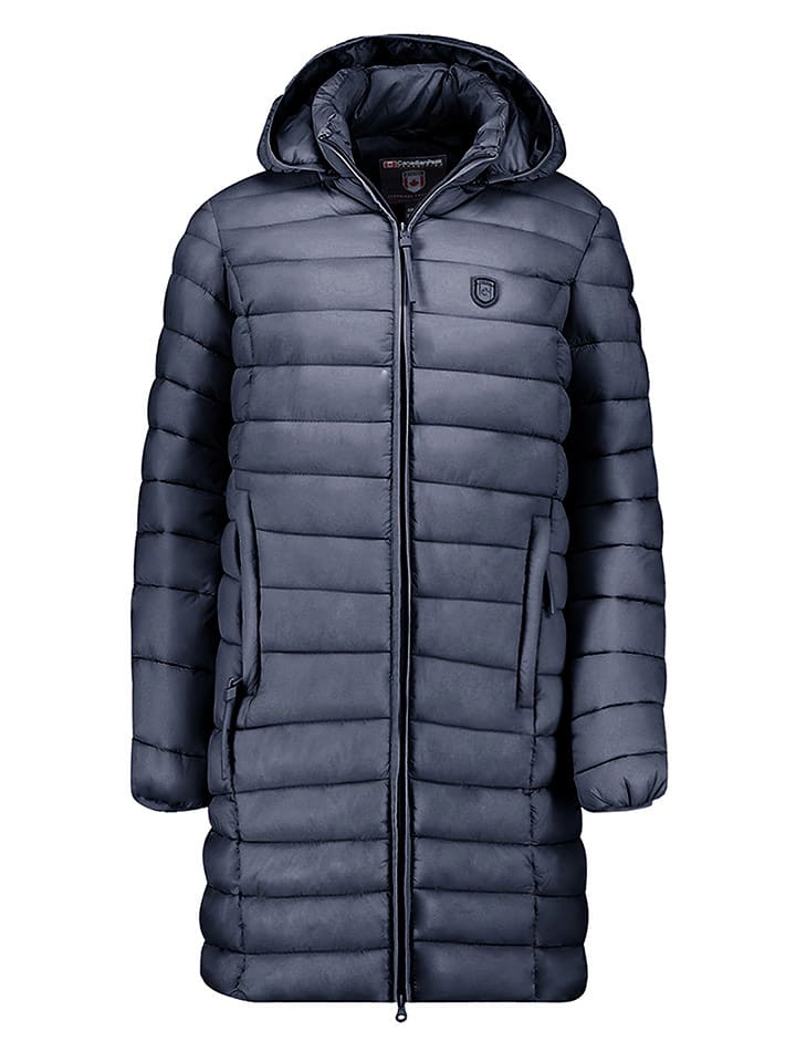 Canadian Peak Płaszcz pikowany "Akitaleak" w kolorze granatowym rozmiar: XXL