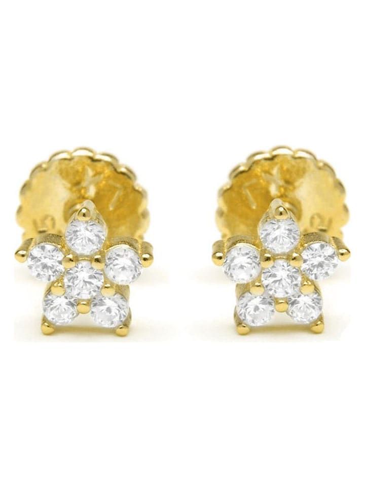 Luxenter Kolczyki-wkrętki z cyrkoniami rozmiar: onesize