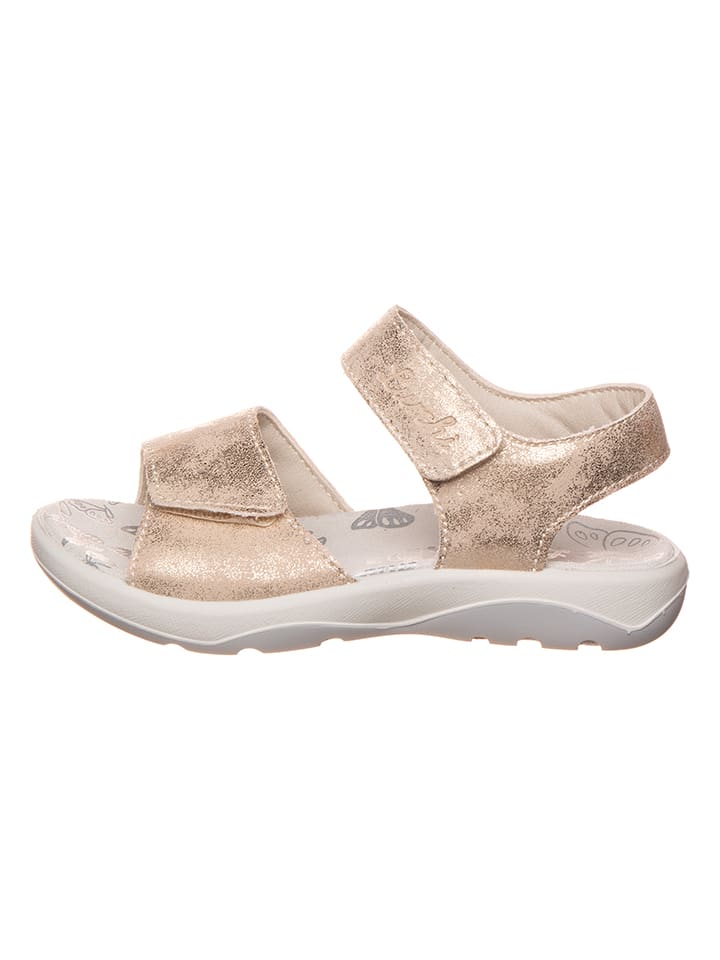 Lurchi Sandały "Fredi" w kolorze złotym rozmiar: 32