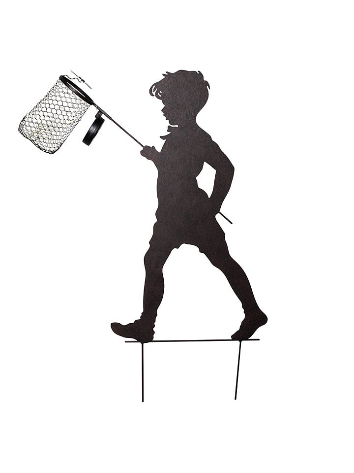 Garden Hero Solarna lampa ogrodowa LED w kolorze czarnym - 49,5 x 90 x 10 cm rozmiar: onesize