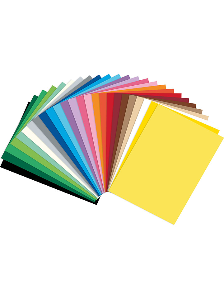 folia PAPER Papier (100 szt.) w różnych kolorach - A4 rozmiar: onesize