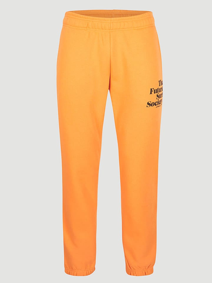 O'Neill Spodnie dresowe "Future Surf" w kolorze pomarańczowym rozmiar: M