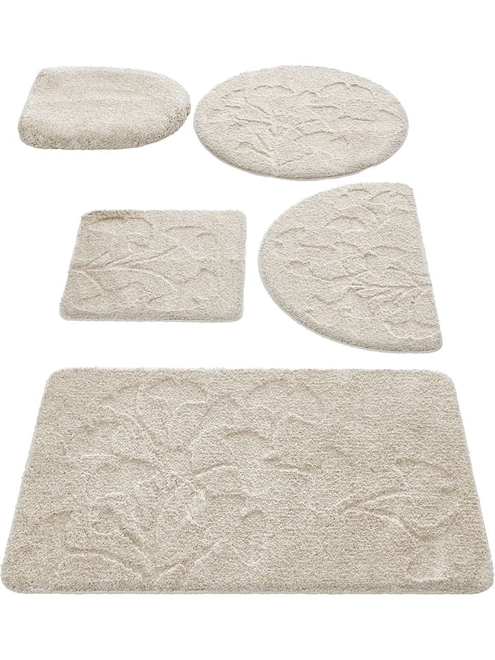 heine home Dywanik łazienkowy w kolorze kremowym rozmiar: 50x80 cm