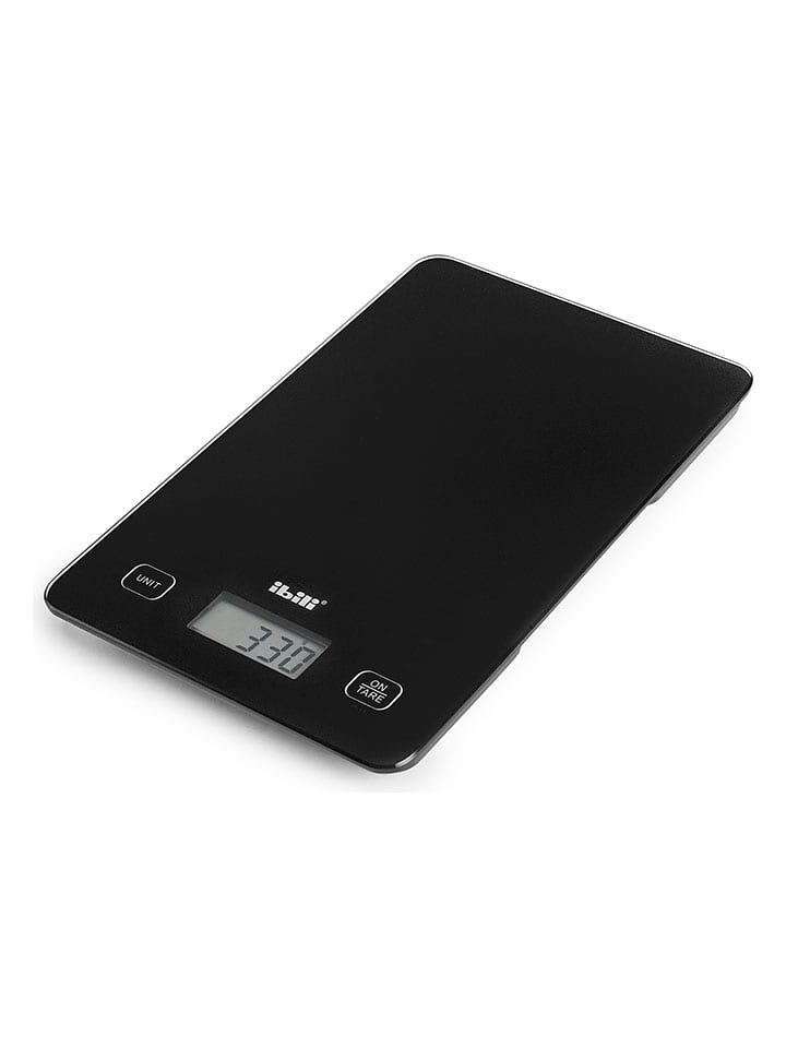 Ibili Waga kuchenna w kolorze czarnym - 5 kg rozmiar: onesize