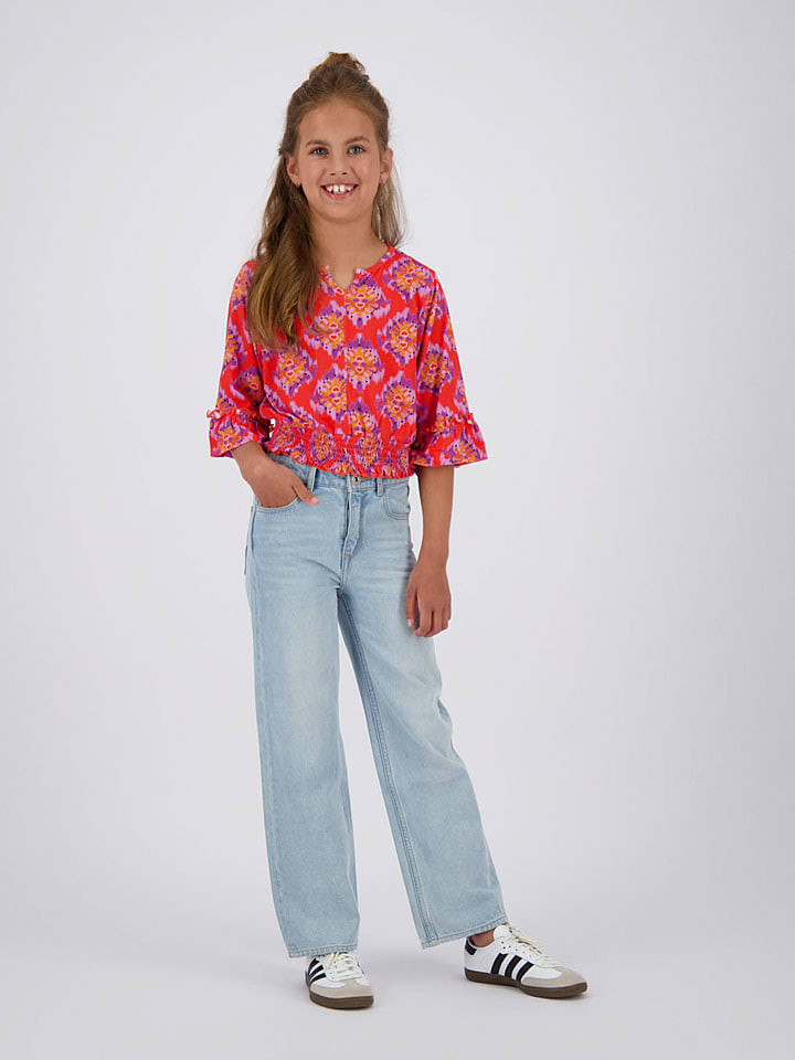 Vingino Dżinsy - Comfort fit - w kolorze błękitnym rozmiar: 134