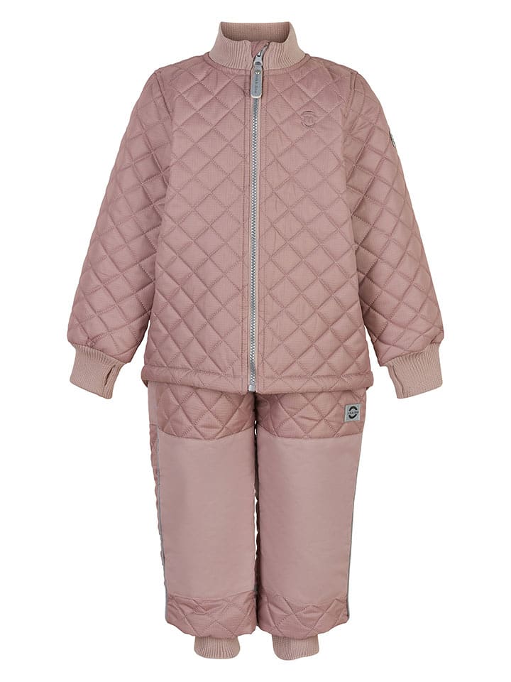 mikk-line 2-częściowy zestaw termiczny w kolorze jasnoróżowym rozmiar: 134