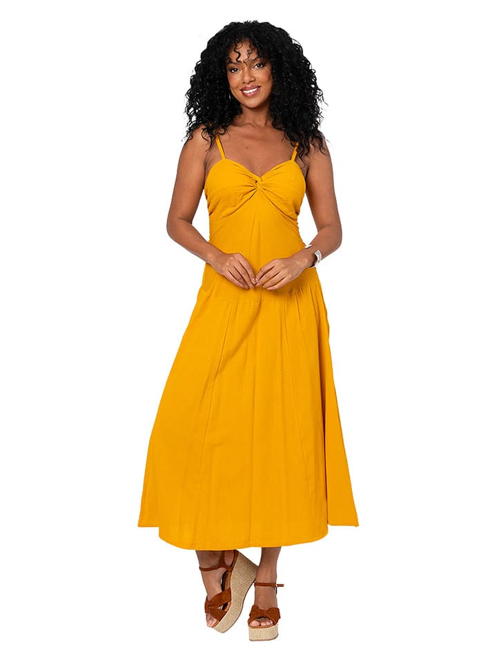 Aller Simplement Sukienka w kolorze żółtym rozmiar: 38/40