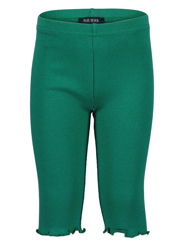 Blue Seven Legginsy w kolorze zielonym rozmiar: 92