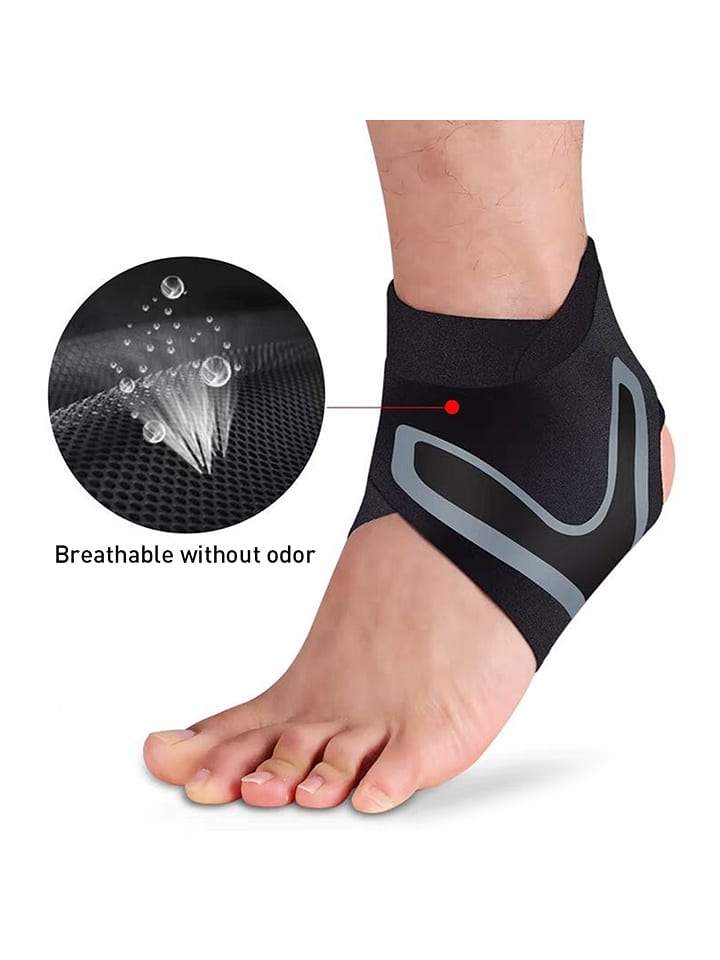 Onamaste Ochraniacz kostki w kolorze czarno-szarym rozmiar: onesize