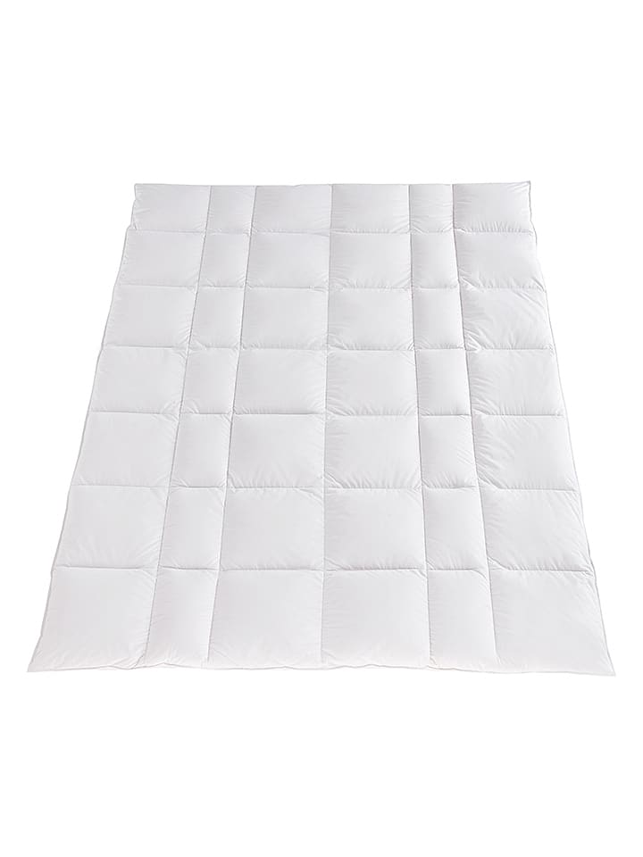 Häussling Bettwaren Zimowa kołdra puchowa "Select Extra" w kolorze białym rozmiar: 200x200 cm