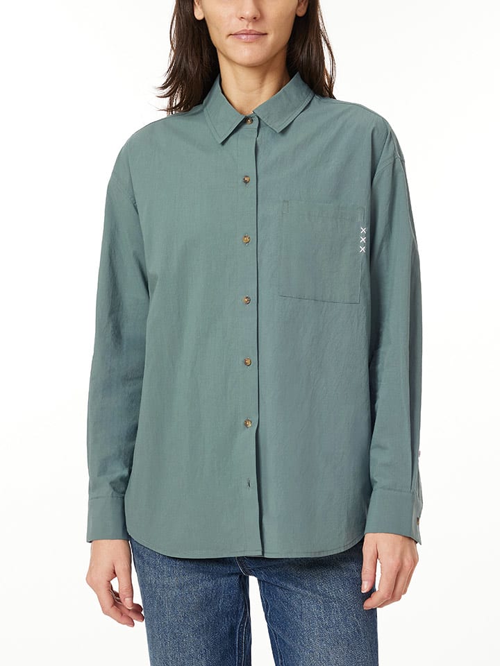 Scotch & Soda Koszula w kolorze zielonym rozmiar: L