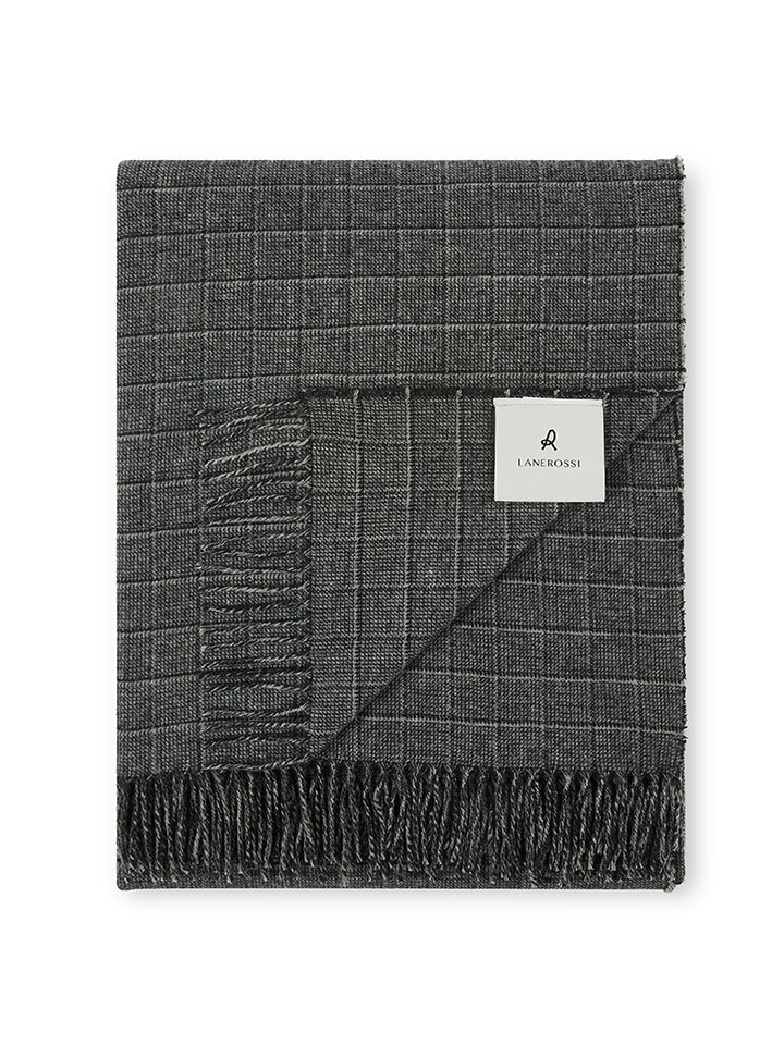 Lanerossi Koc w kolorze antracytowym - 180 x 130 cm rozmiar: onesize