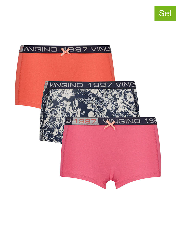 Vingino Majtki (3 pary) w różnych kolorach rozmiar: 110/116